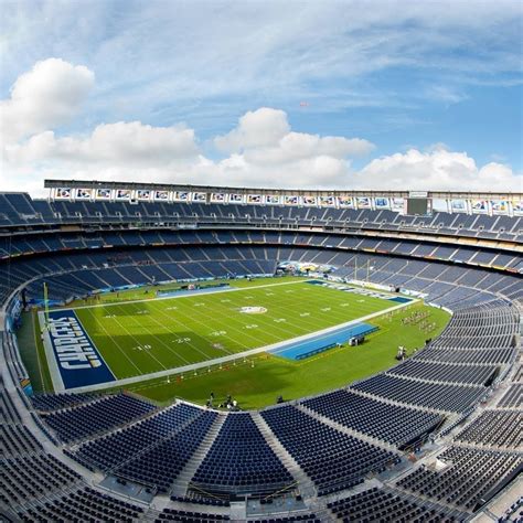 Qualcomm Stadium Home Of The San Diego Chargers San Diego Chargers