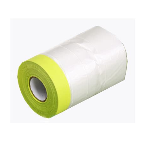 Plastic Protective Paint Spray Masking Film Cover Sheet Clear 25m In
