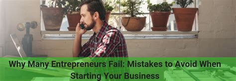 Why Many Entrepreneurs Fail Mistakes To Avoid When Starting Your