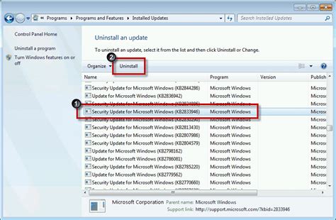 How To Uninstall Windows Updates Sysops
