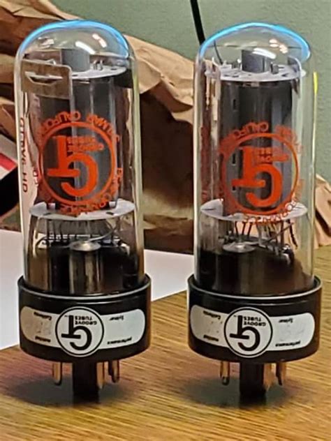 Groove Tubes Gt 6v6 Hd 1 Matched Pair Reverb