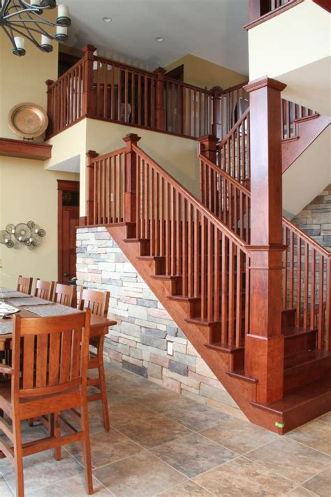 Post To Post Stair Systems Minnesota Bayer Built Woodworks
