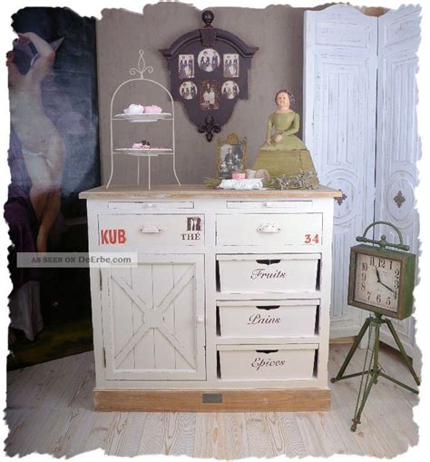 Kommode weiss landhausstil schrank landhaus kommode weiss landhausstil mobel verschonern. Sideboard Weiss Anrichte & Schubladen Kommode ...