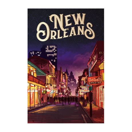 Please check directly with individual businesses as you make plans, and see more about our phased. New Orleans - Travel Posters - Touch of Modern