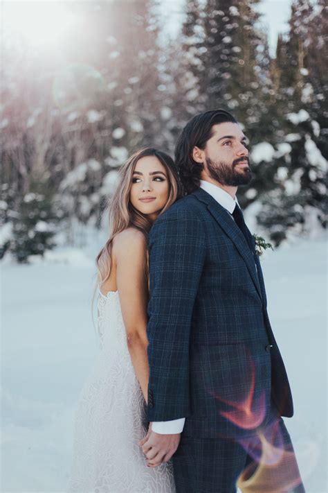 Winter Bridals Utah Wedding Photographer Emily Jenkins Photo