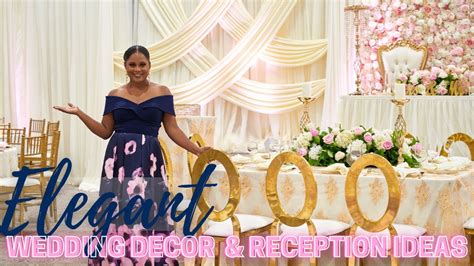 ELEGANT WEDDING DECORATIONS AND RECEPTION IDEAS: BLUSH PINK AND IVORY