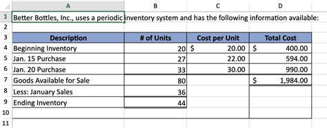 Accrual accounting.2﻿ inventory cost method. Solved: Calculate Cost Of Ending Inventory And Cost Of Goo ...