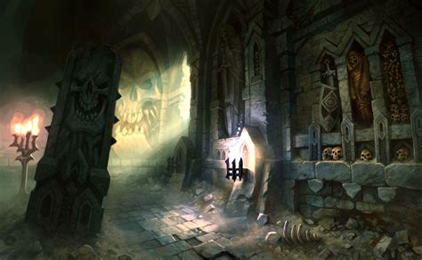 Dungeon Entrance Video Games Artwork Environment Props Environment