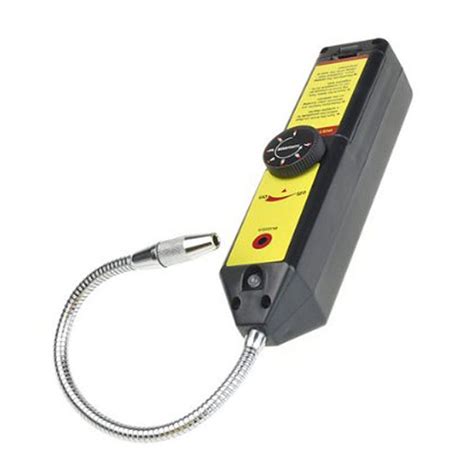 You have to have a freon leak detector. Useful Refrigerant Halogen Freon Leak Detector A/C R134 ...