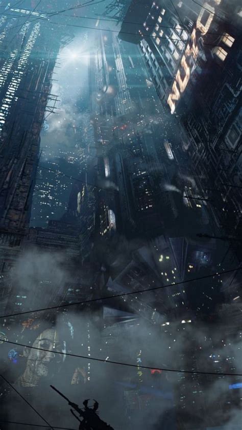 Film Review Blade Runner 2049 — Strange Harbors Ilustración De Paisaje Fotografía Paisaje