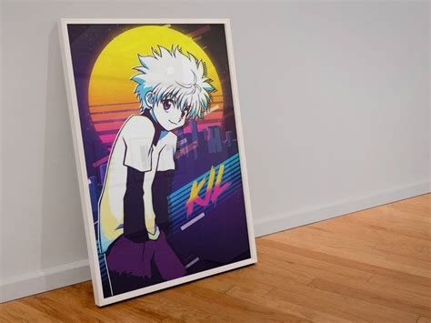 Killua Poster Hunter X Hunter Poster Hunter X Hunter Killua Etsy In