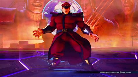 Ryu Vs M Bison Street Fighter V Story Mode Final Boss Fight Youtube