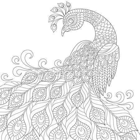 10+ Dibujo De Pavo Real Para Colorear