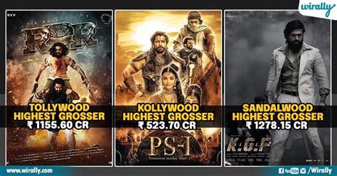 Bollywood To Mollywood Top 10 Highest Grossing Movies Of 2022 In India