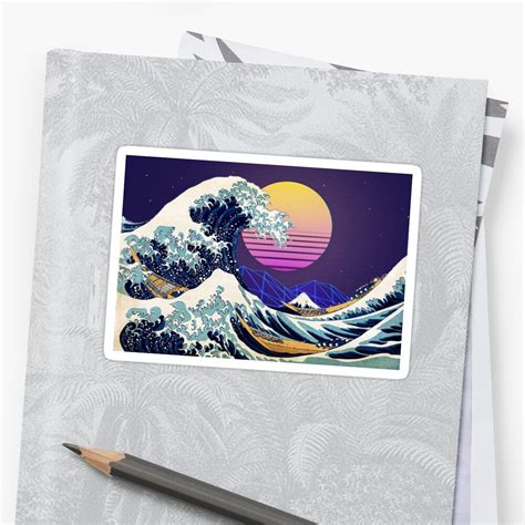 Vaporwave Sticker By Moon1face Redbubble