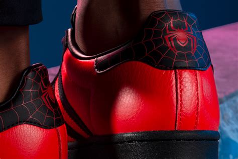 The New Spider Man Miles Morales X Adidas Originals Superstar Sneaker