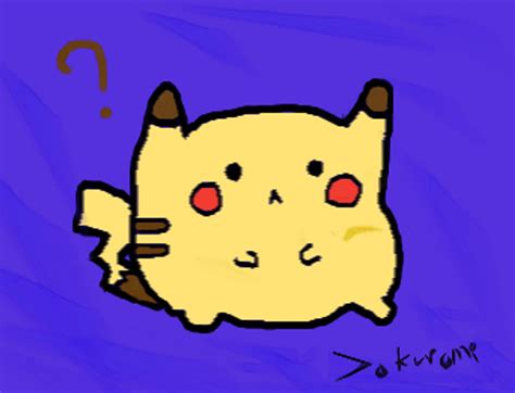 Ugly Pikachu By Kuromi006 On Deviantart