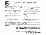 Marriage License Records Ma