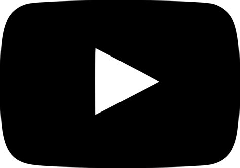 Youtube Play Button Computer Icons Black And White Clip Art Youtube