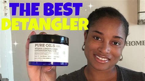 This is the best texturizer for natural hair. The Best Detangler For Natural Hair - YouTube