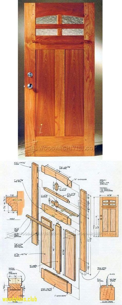 50+ Woodworking Door Plans - Cool Modern Furniture Check more at http