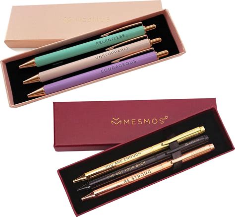 Amazon Com Mesmos Inspirational Gifts For Women Inspire Pastel Pen