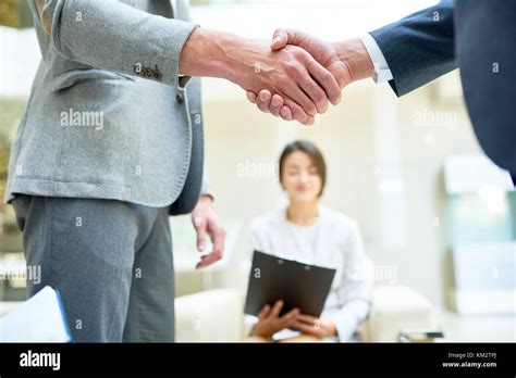 Successful Business Deal Stock Photo Alamy