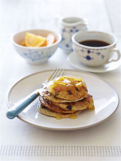 Chocolate Orange Wholemeal Pancakes Recipes Yours Yummy Breakfast