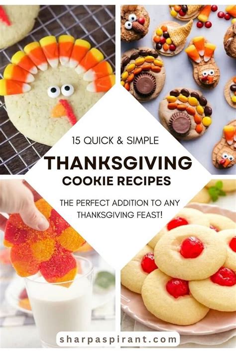 Best Thanksgiving Cookie Recipes Sharp Aspirant