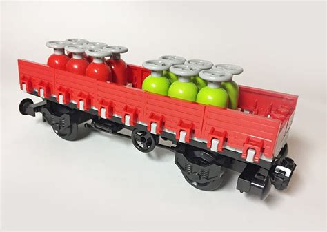 Lego Train Moc Cab Car With Gasoline Idee Lego Lego Idee