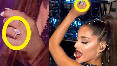 Ariana Grande’s First Engaged Appearance Rocking Engagement Ring Youtube