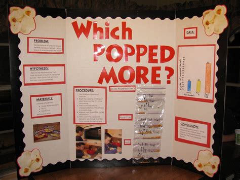Which Brand Of Popcorn Pops The Best Science Projects Pinterest