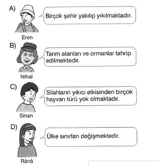 7. Sınıf Sosyal Bilgiler Ülkeler Arası Köprüler İle İlgili Test Çöz