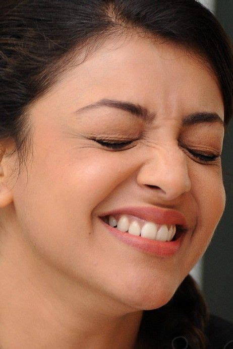 Kajal Aggarwal Face Expression Asian Beauty Girl Indian Actress Hot