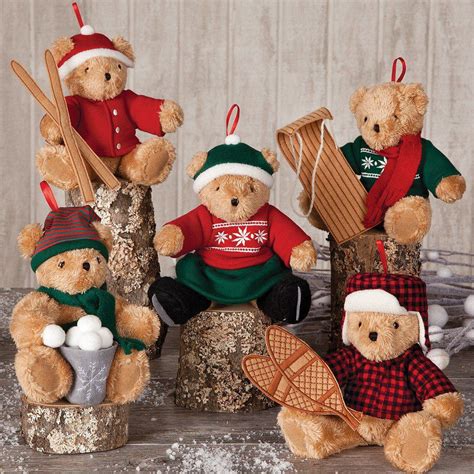 Vintage Inspired Holiday Ornaments From Vermont Teddy Bear Company