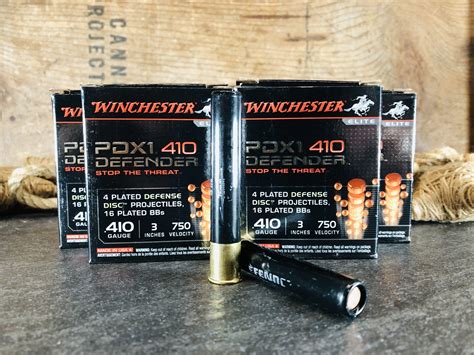 40 rounds winchester pdx1 defender 410 gauge