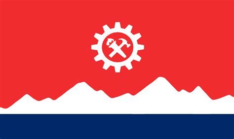 Syndicalist Flag For Norway Rkaiserreich