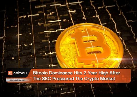 Coincu On Binance Feed Bitcoin Dominance Hits 2 Year High After The