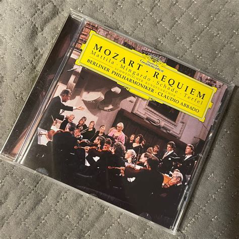 Mozart Requiem Laudate Dominum Abbado 興趣及遊戲 音樂樂器 And 配件 音樂與媒體 Cd 及