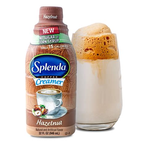 Splenda Sugar Free Coffee Creamers Only Calories Per Serving No