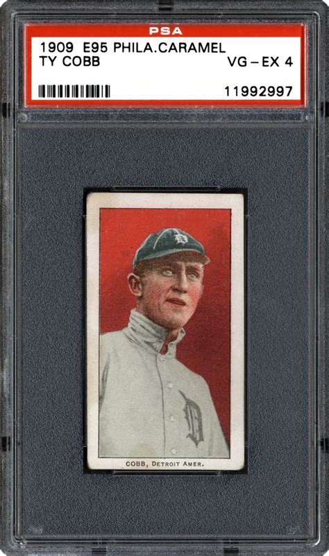 1909 Philadelphia Caramel E95 Baseball Cards Psa Price Guide