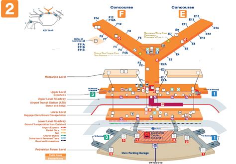 Map Of Ord Airport Terminals World Map