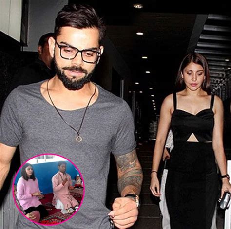 This Pic Of Anushka Sharma Performing Rituals Ahead Of Her Engagement With Virat Kohli Is Going