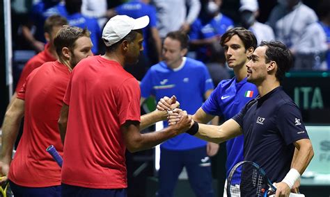 L Italia Sconfigge Gli Usa In Coppa Davis Ottimo Esordio Di