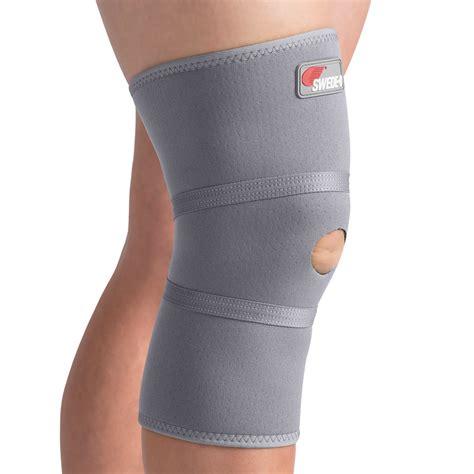 Swede O Thermal Vent Open Patella Knee Sleeve Gentle Compression