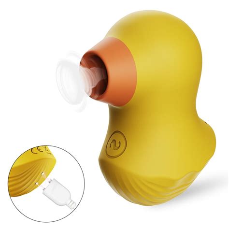 Buy Sucking Vibrator Duck Vibration Sucker Oral Licking Blowjob