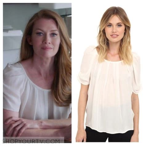 The Catch Season 1 Episode 6 Alices Pleated Silk Blouse Shop Your Tv