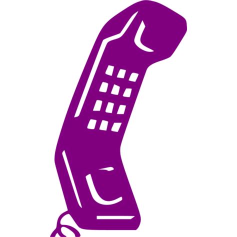 Purple Phone 32 Icon Free Purple Phone Icons