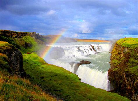 Cataratas De Islandia 2 Gullfoss La Cascada Dorada Cosas Únicas