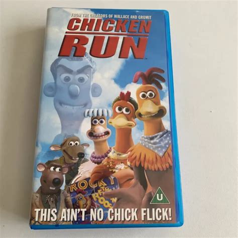 Chicken Run Vhs Video Cassette Aardman Nick Park Mel Gibson Julia Sawalha Picclick Uk